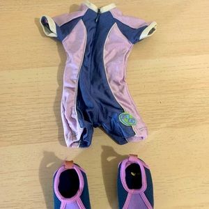 American Girl Doll Scuba Outfit